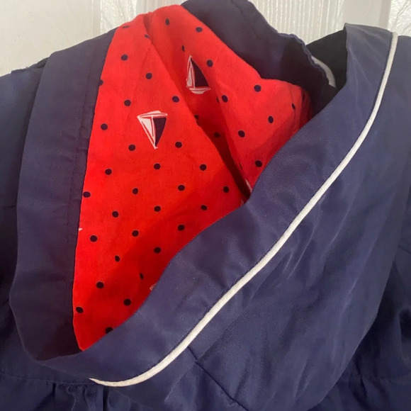 Nautica Double Breasted Hooded Pea Coat - Picture 6 of 7